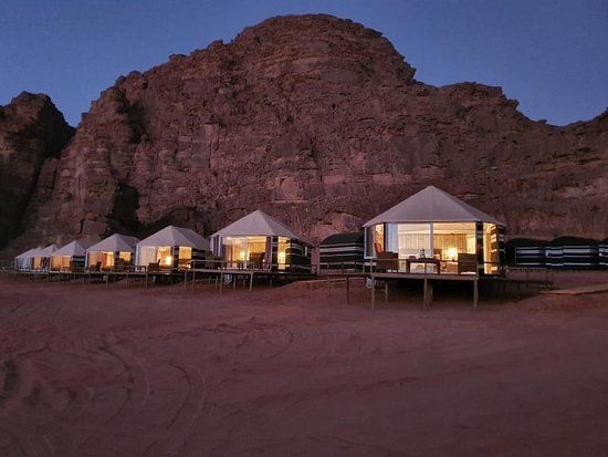 
                    Wadi Rum is a very spectacular desert resort that is situated in south of Jordan, about 70 km. to the north of Aqaba.
                    Wadi Rum is very famous for its high mountains and pink sand. Actually, its as famous as Pe...